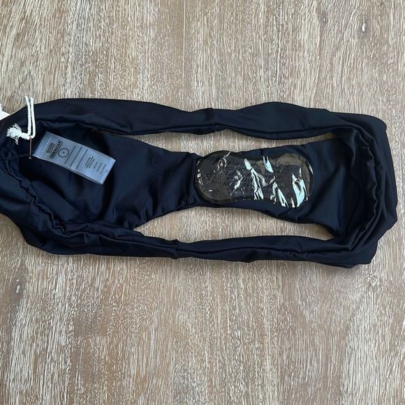 Good American Better Bikini Bottom Black Size 4 - Picture 10 of 10